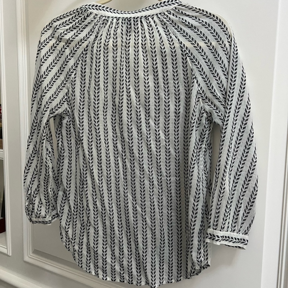 Paige Braylee Long Sleeve 100% Cotton Top Size XS - Picture 5 of 6